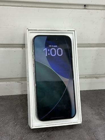 пл: IPhone 15 Pro, Б/у, 128 ГБ, Natural Titanium, Коробка, 88 % — 2