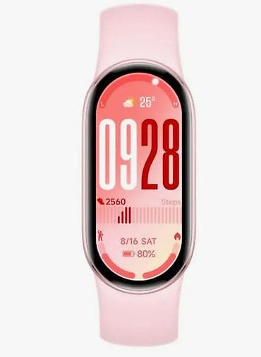 часы ми бенд 10: Фитнес-браслет Xiaomi Mi Smart Band 10 EU, розовый Xiaomi — 2