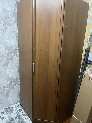 Шифоньеры, шкафы для одежды: Узкий распашной шкаф для одежды - Тип: однодверный шкаф‑пенал - — 1