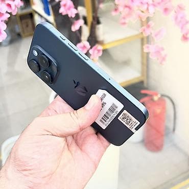 IPhone 15 Pro, Колдонулган, 256 ГБ, Blue Titanium, 95 % — 7