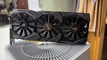 Видеокарта для ПК, Б/у, Asus, Radeon RX, 8 ГБ