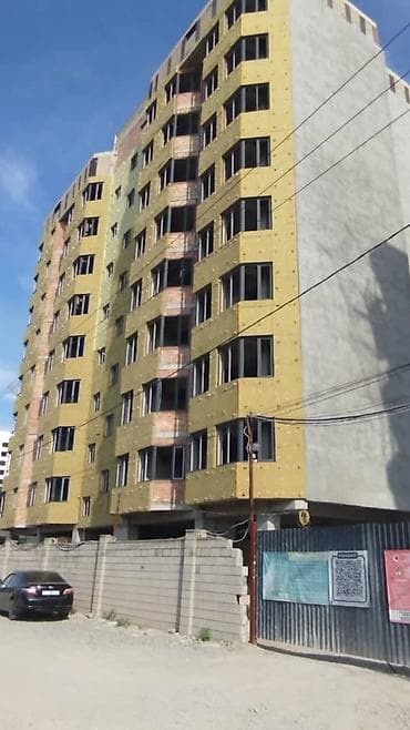 инвестиций: 2 комнаты, 74 м², Кок-Жар ж/м Элитка, 5 этаж, ПСО (под самоотделку) — 2