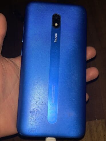 тв боксы: Redmi, Redmi 8A, Новый, 32 ГБ, цвет - Синий, 2 SIM — 1