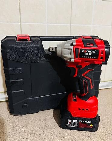 black decker: Аккумуляторный ударный гайковерт Bocheag 21V MAX (бесщеточный) — 3