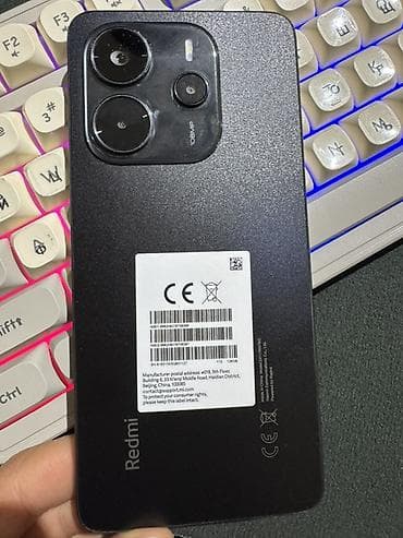 iphone 9: Redmi, Redmi Note 14, Б/у, 128 ГБ, цвет - Черный, 2 SIM — 3