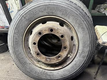 srv 3: Колеса в сборе 265 / 70 / R 19.5, Б/у, Грузовики/Автобусы, Железные — 6