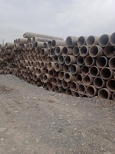 болушу: Канализация үчүн түтүк Магистралдык, Материалы: Хризотилцемент — 4