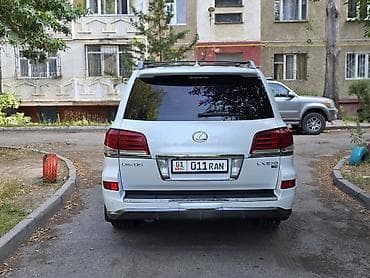шины зимние 19: Lexus LX: 2013 г., 5.7 л, Автомат, Бензин, Внедорожник — 4