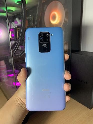 ipad 6mini: Redmi, Redmi Note 9, Б/у, 64 ГБ, цвет - Голубой, 2 SIM — 1