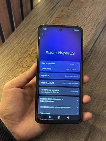 3ds max: Redmi, Redmi 15, Б/у, 128 ГБ, цвет - Черный, 2 SIM — 3