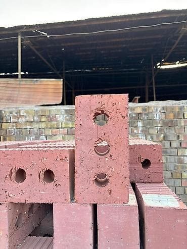 подарок жене: Пустотелый, дырчатый, Жженый кирпич, Полублок, 250×120×90 — 4