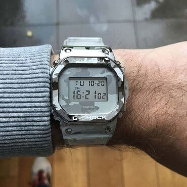 часы фирмы casio: СКИДКА ! G-Shock GM-5600SCM-1DR Функции : секундомер, будильник — 1