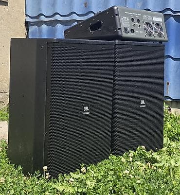 jbl 3: Ушул музыкальный аппаратура сатылат. 2штук 15ка калонка. Динамиктери — 5