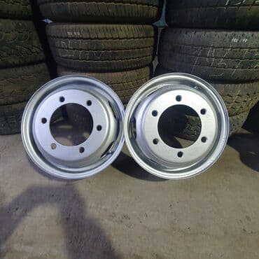 r15 диска: Железные Диски R 15 Mercedes-Benz, 1 шт, отверстий - 6, Б/у — 1