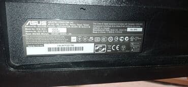 monitor: Монитор, Asus, Колдонулган, LCD, 27" - 28" — 12