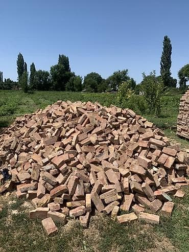Кирпич полнотелый обожжённый (керамический), разобранный из кладки — 2