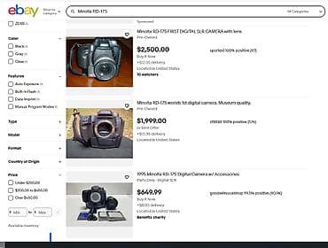 Видеонаблюдение: Minolta RD-175 1995 — раритет одна из первых в мире цифровых зеркалок — 8