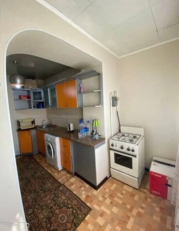 долгосрочная квартира ак орго: 2 комнаты, Риэлтор, С подселением, С мебелью частично — 2