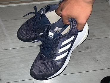ботинка мужской: Мужские кроссовки, 41, Adidas, Б/у, цвет - Синий, Платная доставка — 1
