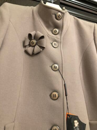 стильная верхняя одежда больших размеров: Пальто, Зима, Полиэстер, L — 3