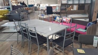 кухонный стол и стулья купить недорого: Кухонный стол и стул, Новый, Самовывоз, цвет - Коричневый — 4