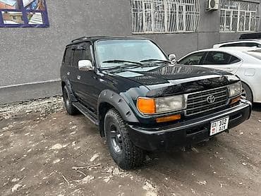 тлк: Toyota Land Cruiser: 1996 г., 4.5 л, Автомат, Газ, Внедорожник — 2