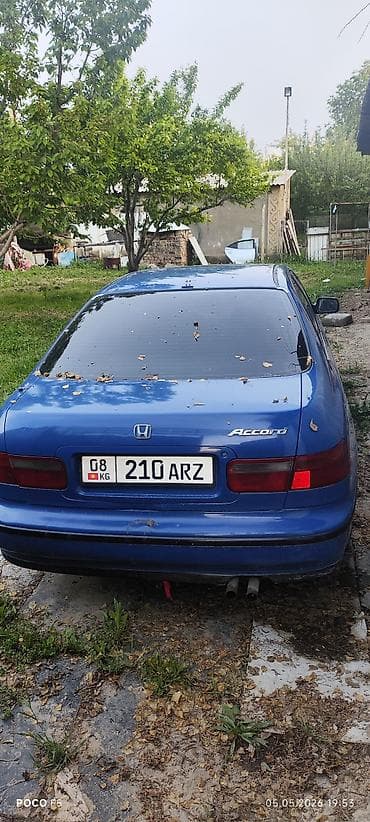 аккорд 1994: Honda Accord: 1993 г., 2 л, Механика, Бензин, Седан — 4