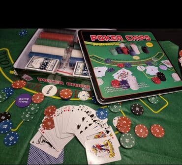 настольный теннис стол: Набор для покера «Poker Chips» – полный комплект для домашней игры — 9