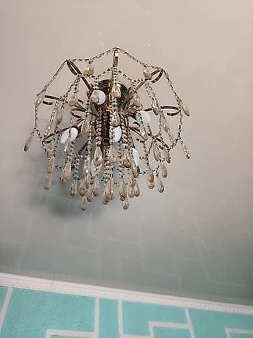 софиты потолочные цена: Потолочная люстра с подвесками - Тип: накладная потолочная люстра. - — 3