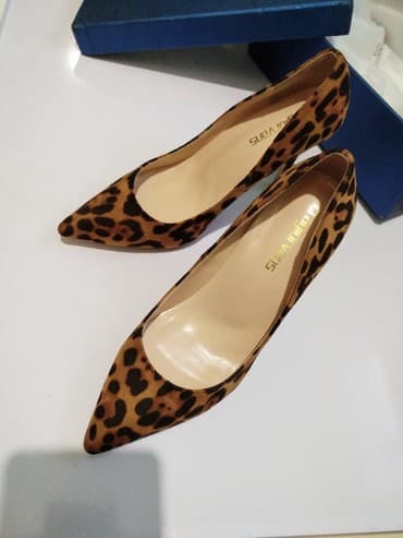 леопард: Новые шикарные туфли лодочки, расцветка леопард. Идеальны на выход и — 5