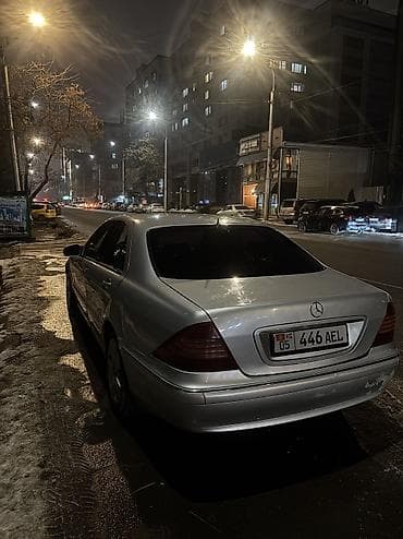 Mercedes-Benz S-Class: 2001 г., 3.2 л, Типтроник, Газ, Седан