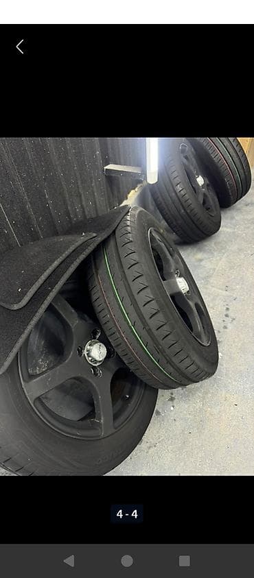 rf1 rf2: Колеса в сборе 185 / 60 / R 15, Лето, Б/у, Комплект, Легковые, Литые, отверстий - 5 — 1