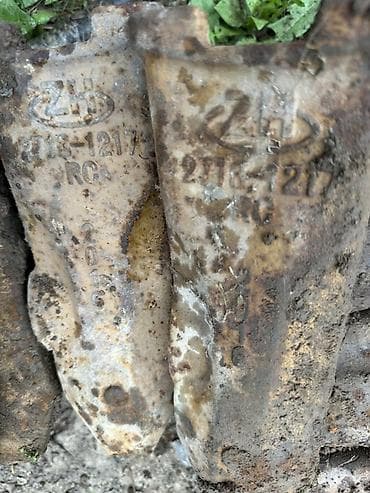 gp pointer: Зубья/накладки на ковш экскаватора - Модели: TOP V210RC, ZH 271-1217 — 3