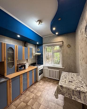 3 3: 3 комнаты, 63 м², Аламедин-1 мкр 105 серия, 1 этаж, Евроремонт — 3