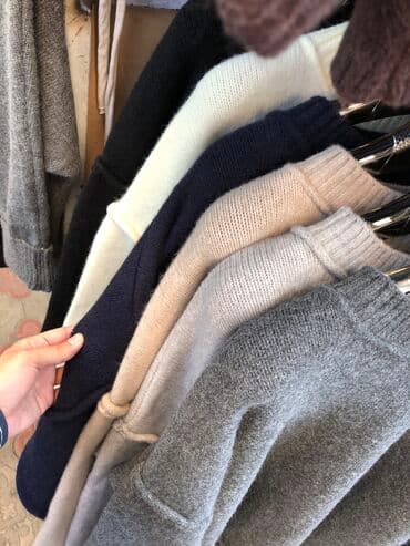 тёплая кофт кардиган: Базовые кофточки, 50% шерсть — 3