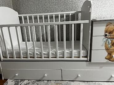 детская кровать стол: Детская кровать трансформер, Другой тип, цвет - Белый — 4