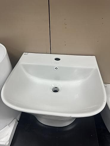 умывальник подогревом: Раковина для ванной, Особенности: Глянцевое, Материал: Керамика — 2