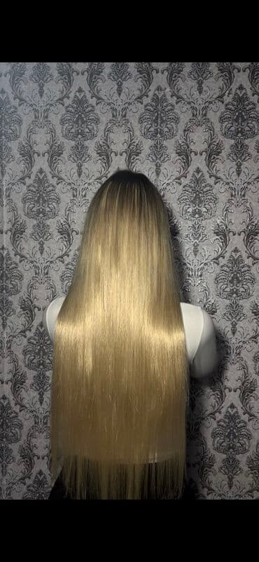 кресло барбер: #наращивание волос #на капсулах #наращивание волос На дому — 1