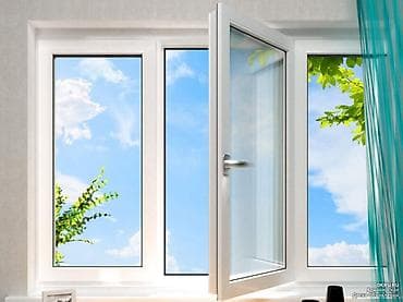 пластиковые канистры: Пластиковые окна ПВХ с поворотно-откидными створками - Трехстворчатые — 1