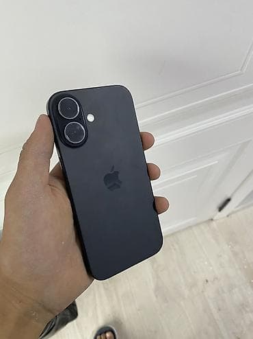 iphone 6 j: IPhone 16, Б/у, 256 ГБ, Black Titanium, 96 % — 4