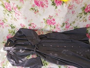 классика одежда: Повседневное платье, Платье-рубашка, L — 1