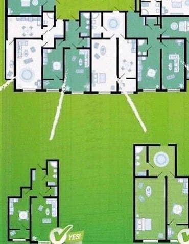 nova grant: 1 комната, 55 м², Элитка, 6 этаж, Готовая ПСО (под самоотделку) — 4