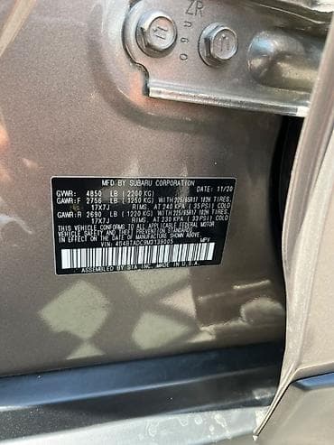 ls 500 lexus: Subaru Outback: 2020 г., 2.5 л, Вариатор, Бензин, Универсал — 3