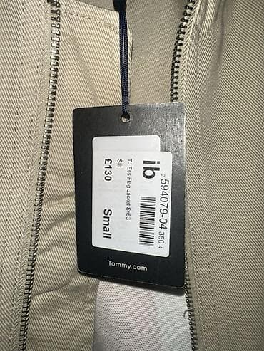 юникло япония: Мужская куртка, S, Tommy Hilfiger, Новый, цвет - Бежевый — 2