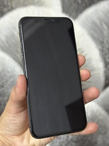 apl: IPhone X, Б/у, 64 ГБ, Черный, Зарядное устройство, Защитное стекло, Чехол, 100 % — 3