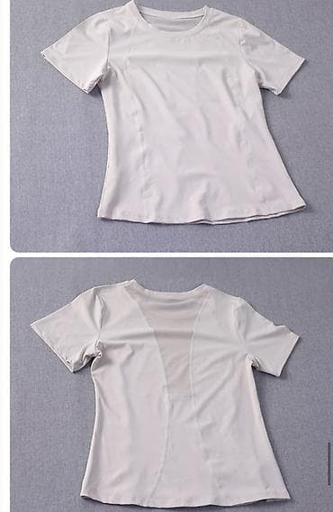 Брюки: Женская спортивная футболка с коротким рукавом - Назначение — 2