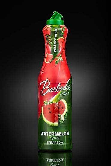 цветной сахар: Набор сиропов Barbados “Color it” на стевии (50%) Вкусы: - Green — 2