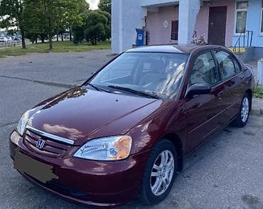geely v6e: Honda Civic: 2003 г., 1.7 л, Механика, Бензин, Седан — 2