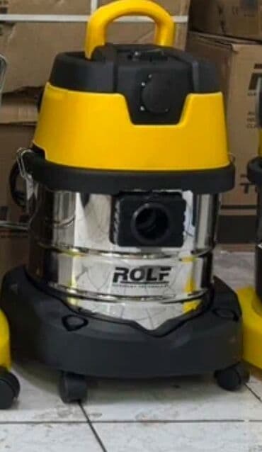 Генераторлор: Промышленный пылесос ROLF (желто‑черный, нержавеющая сталь) - Тип — 2
