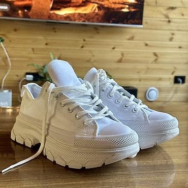 Личные вещи: Мужские кроссовки, 40, Converse, Новый, цвет - Белый — 2